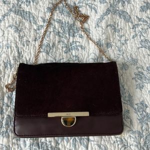 DKNY calf hair cross body bag